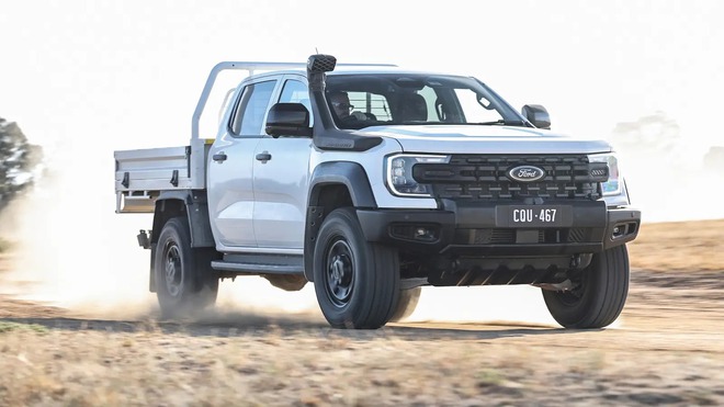 Ford Ranger 'siêu trường' giá gấp đôi bản thường, vẫn phải thêm tiền để có 'thùng hàng' đúng nghĩa, máy V6 chỉ 206 mã lực, kéo được 4,5 tấn hàng- Ảnh 5. Ford Ranger 'siêu trường' giá gấp đôi bản thường, vẫn phải thêm tiền để có 'thùng hàng' đúng nghĩa, máy V6 chỉ 206 mã lực, kéo được 4,5 tấn hàng- Ảnh 5.