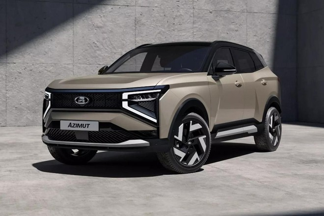 Lada Azimut - SUV mới dáng chất chơi, nhiều công nghệ xịn, phát triển từ một mẫu đã đưa về Việt Nam, cùng phân khúc Xforce- Ảnh 3. Lada Azimut - SUV mới dáng chất chơi, nhiều công nghệ xịn, phát triển từ một mẫu đã đưa về Việt Nam, cùng phân khúc Xforce- Ảnh 3.