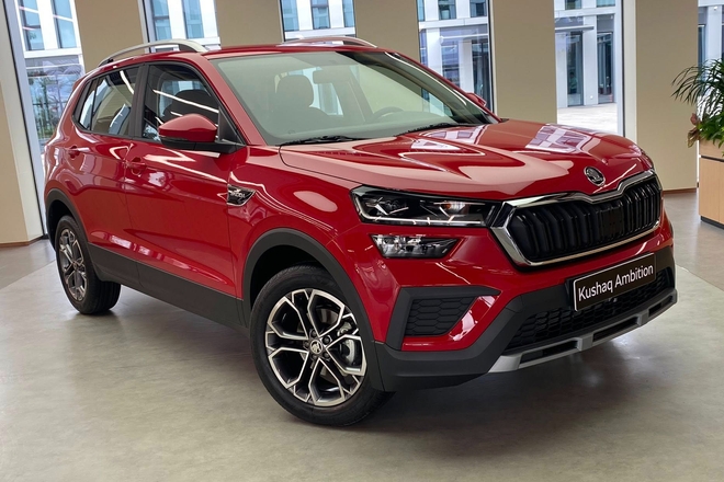 Ảnh thực tế 2 bản Skoda Kushaq tại Việt Nam: Giá dự kiến từ dưới 600 triệu đồng, ra mắt tháng này cạnh tranh Xforce, Creta- Ảnh 3. Ảnh thực tế 2 bản Skoda Kushaq tại Việt Nam: Giá dự kiến từ dưới 600 triệu đồng, ra mắt tháng này cạnh tranh Xforce, Creta- Ảnh 3.