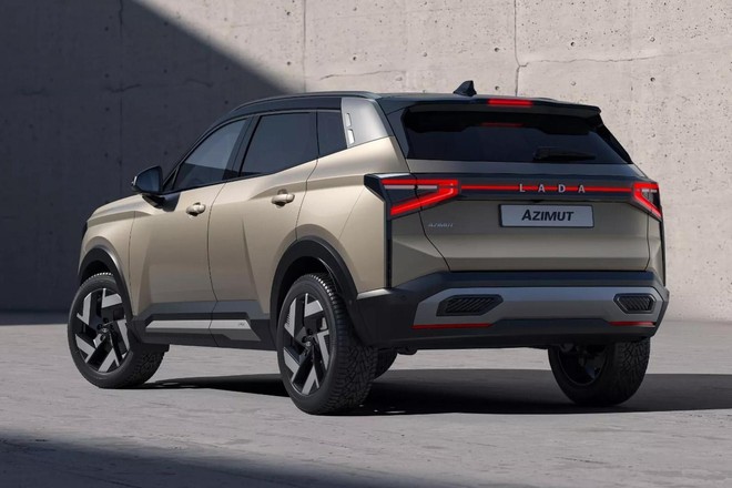 Lada Azimut - SUV mới dáng chất chơi, nhiều công nghệ xịn, phát triển từ một mẫu đã đưa về Việt Nam, cùng phân khúc Xforce- Ảnh 4. Lada Azimut - SUV mới dáng chất chơi, nhiều công nghệ xịn, phát triển từ một mẫu đã đưa về Việt Nam, cùng phân khúc Xforce- Ảnh 4.