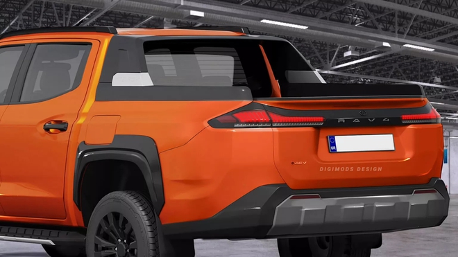 Bán tải Toyota nhỏ hơn Hilux mà thế này thì dễ hot: Thiết kế hiện đại như RAV4, có thể dùng máy hybrid- Ảnh 6. Bán tải Toyota nhỏ hơn Hilux mà thế này thì dễ hot: Thiết kế hiện đại như RAV4, có thể dùng máy hybrid- Ảnh 6.