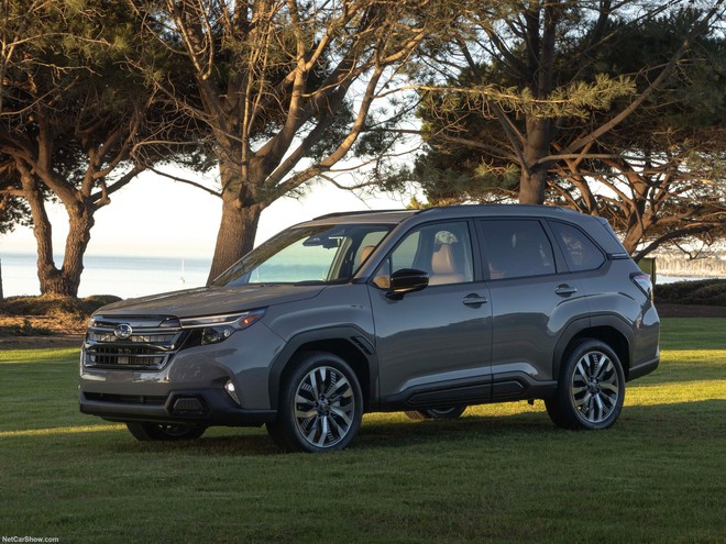 Subaru Forester 2025 ra mắt ĐNÁ tháng sau: Thiết kế mới hoàn toàn, có thể thêm hybrid cạnh tranh CR-V, về Việt Nam sẽ khó rẻ- Ảnh 5. Subaru Forester 2025 ra mắt ĐNÁ tháng sau: Thiết kế mới hoàn toàn, có thể thêm hybrid cạnh tranh CR-V, về Việt Nam sẽ khó rẻ- Ảnh 5.