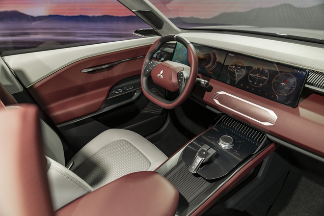 Mitsubishi DST Concept ra mắt Việt Nam: Mẫu xe 7 chỗ mới dễ thay thế Outlander, nhiều điểm giống Xforce, có ADAS- Ảnh 11. Mitsubishi DST Concept ra mắt Việt Nam: Mẫu xe 7 chỗ mới dễ thay thế Outlander, nhiều điểm giống Xforce, có ADAS- Ảnh 11.