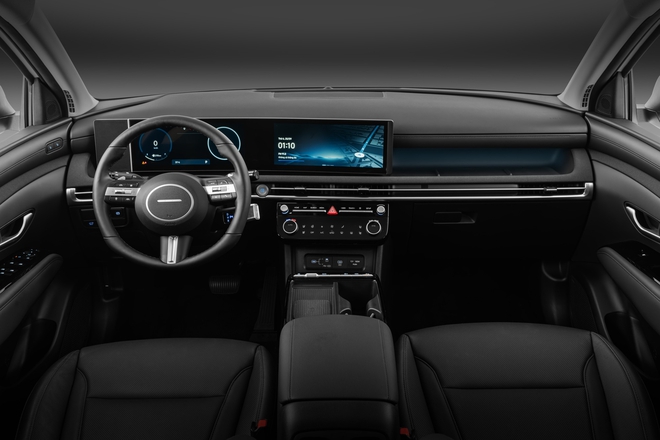 Hyundai Tucson thế hệ mới lần đầu lộ ảnh chạy thử: Thiết kế lột xác, có điểm gợi nhớ Land Rover, không còn máy dầu, có bản chạy 100km không cần xăng- Ảnh 7.