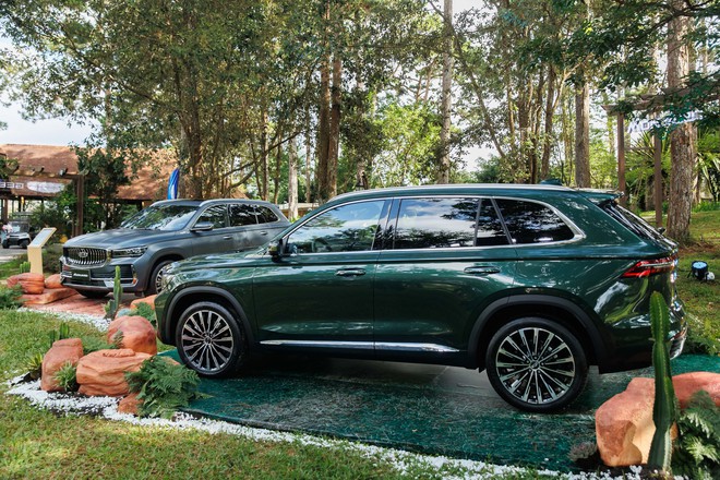 Chi tiết Geely Monjaro ra mắt Việt Nam: Chốt giá cao nhất gần 1,2 tỷ đấu Santa Fe, có bản hybrid, ADAS- Ảnh 9. Chi tiết Geely Monjaro ra mắt Việt Nam: Chốt giá cao nhất gần 1,2 tỷ đấu Santa Fe, có bản hybrid, ADAS- Ảnh 9.