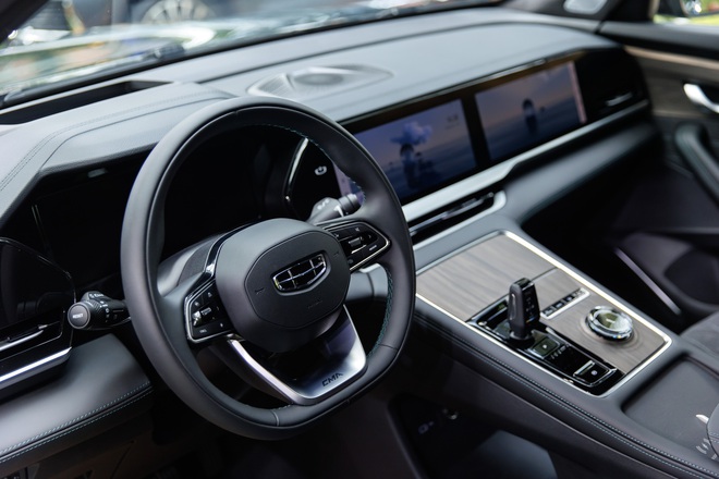 Chi tiết Geely Monjaro ra mắt Việt Nam: Chốt giá cao nhất gần 1,2 tỷ đấu Santa Fe, có bản hybrid, ADAS- Ảnh 17. Chi tiết Geely Monjaro ra mắt Việt Nam: Chốt giá cao nhất gần 1,2 tỷ đấu Santa Fe, có bản hybrid, ADAS- Ảnh 17.