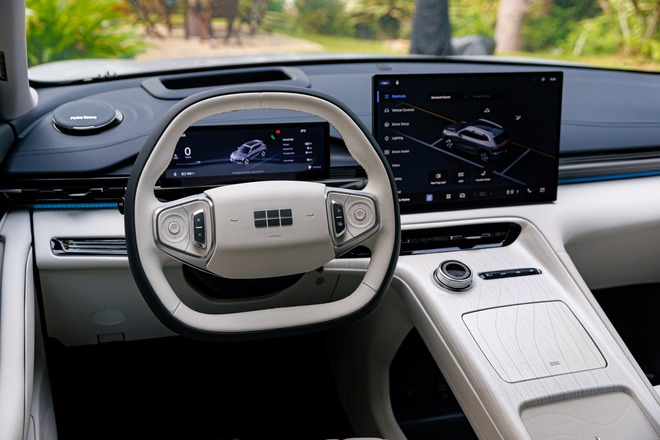 Geely EX5 ra mắt tại Việt Nam: Hai bản, giá từ 839 triệu đồng, 495km/sạc, có ADAS- Ảnh 8. Geely EX5 ra mắt tại Việt Nam: Hai bản, giá từ 839 triệu đồng, 495km/sạc, có ADAS- Ảnh 8.