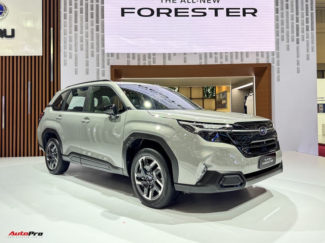 Subaru Forester 2025 lần đầu ra mắt Đông Nam Á: Giá quy đổi gần 1,2 tỷ, tăng khả năng về VN đấu CX-5, CR-V- Ảnh 6. Subaru Forester 2025 lần đầu ra mắt Đông Nam Á: Giá quy đổi gần 1,2 tỷ, tăng khả năng về VN đấu CX-5, CR-V- Ảnh 6.