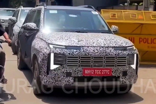 Hyundai Venue 2025 nhiều khả năng trông sẽ như thế này: Ngoại hình như Palisade thu nhỏ, ADAS, có bản N Line- Ảnh 2. Hyundai Venue 2025 nhiều khả năng trông sẽ như thế này: Ngoại hình như Palisade thu nhỏ, ADAS, có bản N Line- Ảnh 2.
