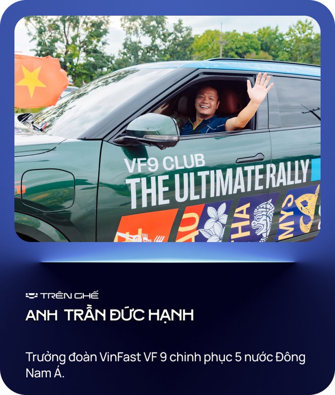 5 chiếc VinFast VF 9 xuyên 5 nước Đông Nam Á: ‘Khởi đầu dù vỡ lốp, vướng thủ tục nhưng không nản lòng’- Ảnh 1. 5 chiếc VinFast VF 9 xuyên 5 nước Đông Nam Á: ‘Khởi đầu dù vỡ lốp, vướng thủ tục nhưng không nản lòng’- Ảnh 1.