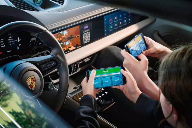 Porsche Macan có thêm loạt công nghệ: Mở khóa bằng điện thoại, chơi game trên xe, nói chuyện với AI, nâng cấp tự lái- Ảnh 5. Porsche Macan có thêm loạt công nghệ: Mở khóa bằng điện thoại, chơi game trên xe, nói chuyện với AI, nâng cấp tự lái- Ảnh 5.