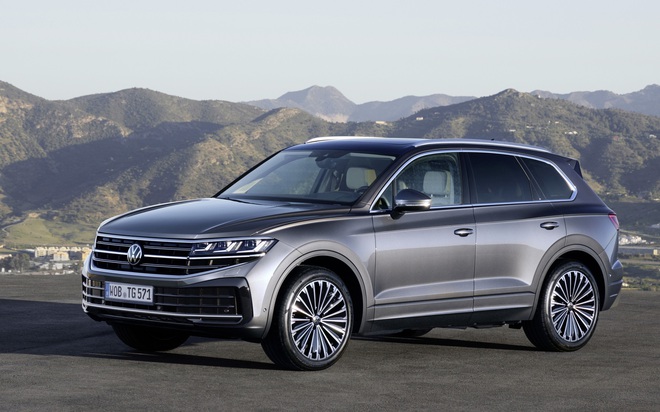 Đại lý hé lộ VW Touareg 2025 sắp ra mắt Việt Nam sẽ có 2 bản với phong cách khác nhau, máy mạnh hơn, thêm ADAS đấu RX, Q7- Ảnh 9. Đại lý hé lộ VW Touareg 2025 sắp ra mắt Việt Nam sẽ có 2 bản với phong cách khác nhau, máy mạnh hơn, thêm ADAS đấu RX, Q7- Ảnh 9.