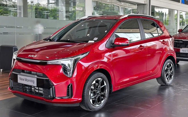 Ảnh thực tế 2 bản Kia Morning 2025 giá từ 439 triệu đồng tại đại lý: Vài điểm giống ‘tiểu Carnival’, thêm công nghệ, tiện ích, cạnh tranh i10, Wigo- Ảnh 8. Ảnh thực tế 2 bản Kia Morning 2025 giá từ 439 triệu đồng tại đại lý: Vài điểm giống ‘tiểu Carnival’, thêm công nghệ, tiện ích, cạnh tranh i10, Wigo- Ảnh 8.