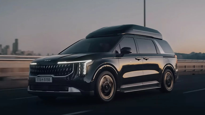 Kia Carnival 2026 thêm 'bản sang' đấu Toyota Alphard: Có cả tùy chọn 4 chỗ cho sếp, ghế sau có massage chân, màn riêng 21,5inch, có chi tiết như Rolls-Royce- Ảnh 7. Kia Carnival 2026 thêm 'bản sang' đấu Toyota Alphard: Có cả tùy chọn 4 chỗ cho sếp, ghế sau có massage chân, màn riêng 21,5inch, có chi tiết như Rolls-Royce- Ảnh 7.