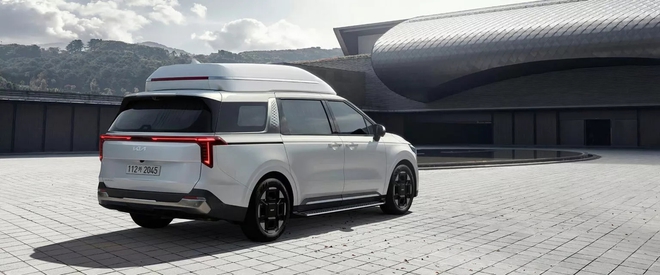 Kia Carnival 2026 thêm 'bản sang' đấu Toyota Alphard: Có cả tùy chọn 4 chỗ cho sếp, ghế sau có massage chân, màn riêng 21,5inch, có chi tiết như Rolls-Royce- Ảnh 10. Kia Carnival 2026 thêm 'bản sang' đấu Toyota Alphard: Có cả tùy chọn 4 chỗ cho sếp, ghế sau có massage chân, màn riêng 21,5inch, có chi tiết như Rolls-Royce- Ảnh 10.