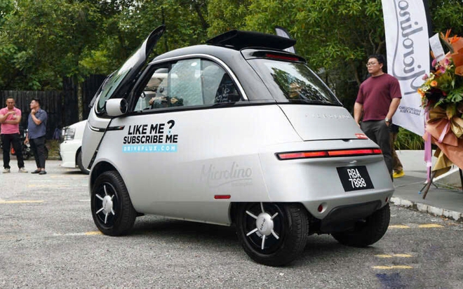 Xe điện tí hon Microlino lần đầu xuất hiện trước khi ra mắt vào 2026- Ảnh 3.