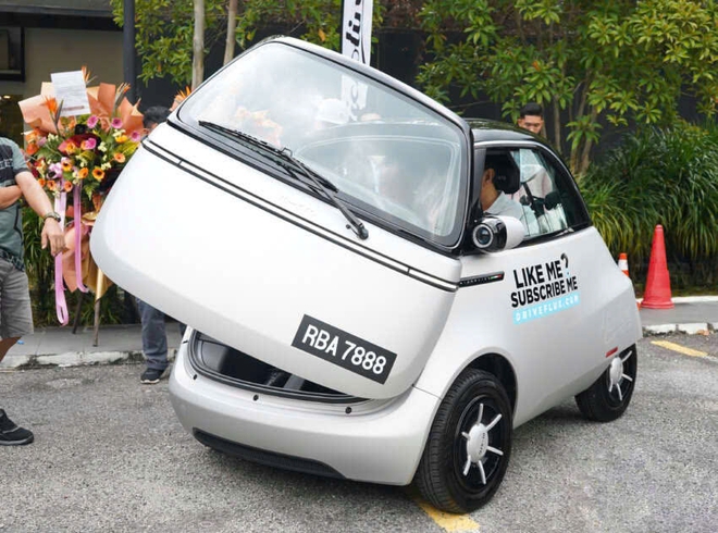Xe điện tí hon Microlino lần đầu xuất hiện trước khi ra mắt vào 2026- Ảnh 5.