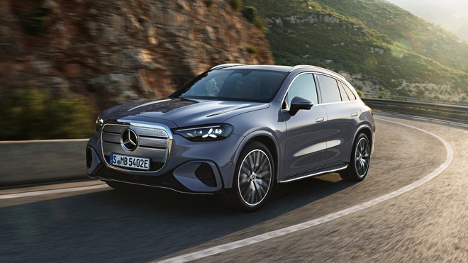 Mercedes-Benz GLC EV 2026 ra mắt: Trần sao, ghế rung theo nhạc, chạy 700 km/sạc, màn lớn chưa từng có- Ảnh 8. Mercedes-Benz GLC EV 2026 ra mắt: Trần sao, ghế rung theo nhạc, chạy 700 km/sạc, màn lớn chưa từng có- Ảnh 8.
