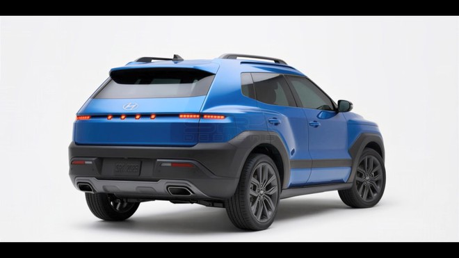 Đ&acirc;y l&agrave; những g&igrave; c&oacute; thể nhận được từ Hyundai Creta thế hệ mới: Lần đầu d&ugrave;ng m&aacute;y hybrid tương tự Seltos, hai m&agrave;n 10,25inch, ADAS- Ảnh 3.