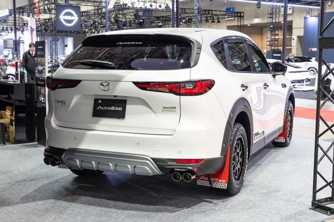 Th&iacute;ch Mazda CX-60 nhưng muốn off-road th&igrave; đ&acirc;y l&agrave; bản độ tham khảo: Đồ nghề tận răng với lốp b&eacute;o, trợ s&aacute;ng, nhiều chi tiết chống xước- Ảnh 3.