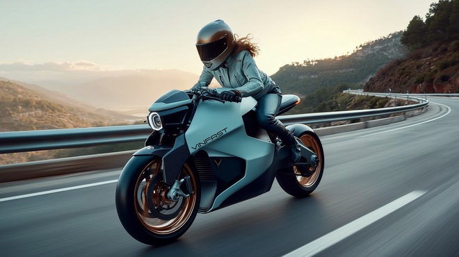 VinFast chơi lớn với loạt xe m&aacute;y điện mới: Từ scooter s&agrave;nh điệu cho chị em tới m&ocirc; t&ocirc; mạnh ngang xe xăng 600cc, thiết kế dễ g&acirc;y &lsquo;wow&rsquo;- Ảnh 5.