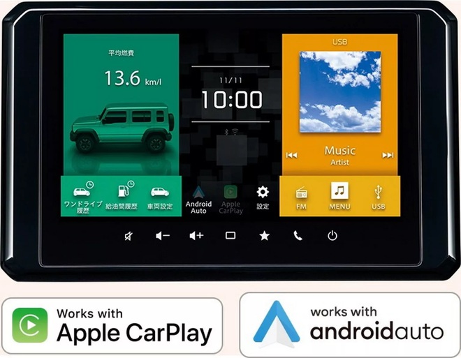 Suzuki Jimny 2026 ra mắt với màn hình lớn hơn và gói ADAS xịn sò hơn, xe chưa sản xuất nhưng khách đã nườm nượp xếp hàng đặt chỗ- Ảnh 7. Suzuki Jimny 2026 ra mắt với màn hình lớn hơn và gói ADAS xịn sò hơn, xe chưa sản xuất nhưng khách đã nườm nượp xếp hàng đặt chỗ- Ảnh 7.