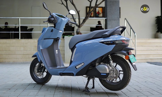 Xe m&aacute;y điện Honda Activa e: d&aacute;ng như Lead, gi&aacute; quy đổi hơn 35 triệu đồng, m&agrave;n h&igrave;nh to, chạy hơn 100km/sạc c&oacute; ra mắt Việt Nam th&aacute;ng n&agrave;y?- Ảnh 4.