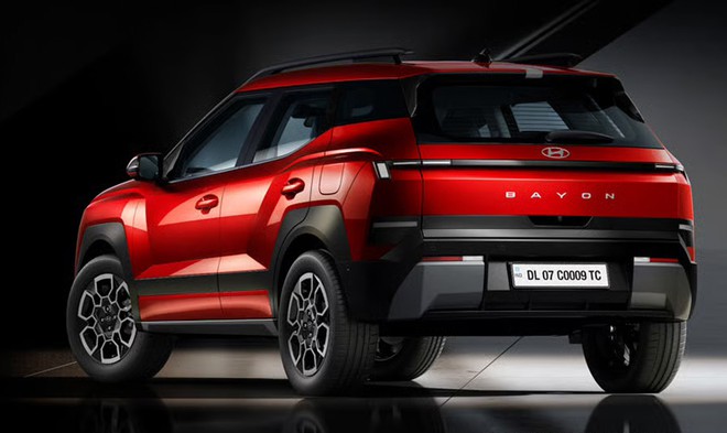 Hyundai Bayon nhỏ hơn Creta tại Việt Nam c&oacute; loạt ảnh ch&iacute;nh thức đầu ti&ecirc;n: Tr&ocirc;ng như Tucson thu nhỏ, t&iacute;ch hợp AI tạo sinh - Ảnh 4.