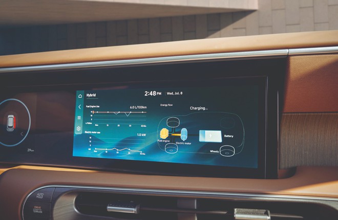Hyundai Palisade 2026 giá từ gần 1,5 tỷ đồng tại Việt Nam, bằng hơn nửa Teramont: 3 bản, 2 tùy chọn ghế, hybrid tiêu chuẩn, 'ăn' xăng chỉ 6,1L/100km - Ảnh 7.