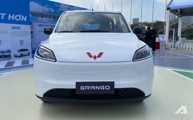 Ảnh thực tế Wuling Grango gi&aacute; 519 triệu đồng tại Việt Nam: Ngang cỡ Xpander, 7 chỗ, chạy tới 300km/sạc, sạc 30-80% trong nửa tiếng - Ảnh 7.