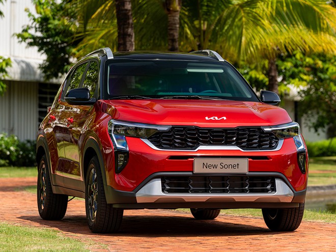 Kia Sonet xả kho giảm gi&aacute; h&agrave;ng chục triệu tại đại l&yacute;, bản cao nhất cũng chỉ nhỉnh hơn 500 triệu đồng - Ảnh 2.