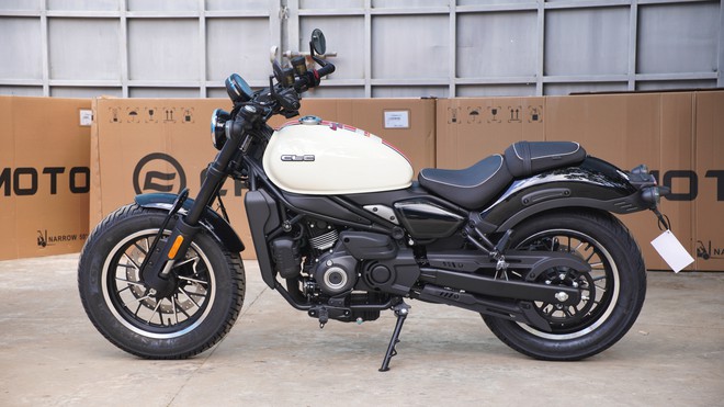 CF Moto 450CL-C mở bán tại Việt Nam: Dáng cruiser hầm hố nhưng chạy như Honda Lead, giá rẻ hơn cả VinFast VF 2 - Ảnh 3.