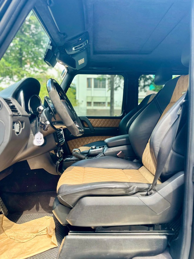Mercedes G 63 AMG gi&aacute; hơn 4 tỷ đồng tr&ocirc;ng vẫn bảnh như xe đời mới: Nội, ngoại thất được lột x&aacute;c bằng g&oacute;i độ c&oacute; thể tới tiền tỷ- Ảnh 4.