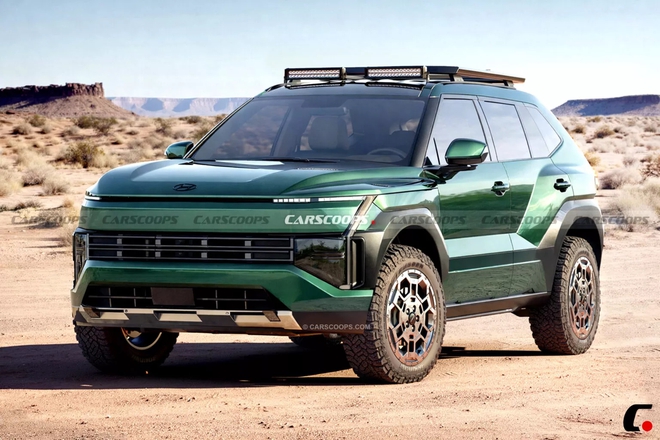 Hyundai Tucson 2027 lộ diện bản XRT Pro hầm hố: N&acirc;ng gầm, m&aacute;y hybrid như Palisade, dễ th&ecirc;m bản chạy 100km kh&ocirc;ng cần xăng- Ảnh 13.