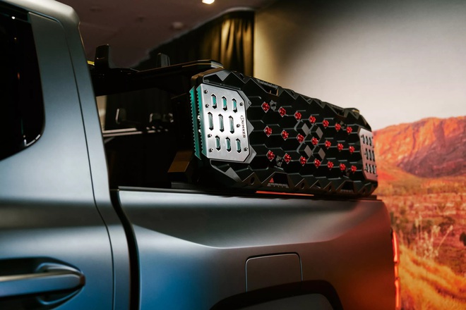 Trung Quốc c&oacute; b&aacute;n tải mới cạnh tranh Ranger bằng thiết kế hầm hố, động cơ diesel hybrid sạc điện- Ảnh 6.