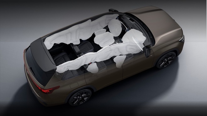 VW Teramont Pro nhận cọc tại Việt Nam: Hai bản, gi&aacute; từ 2,799 tỷ đồng ngang ngửa GLC 300, c&oacute; cả ghế &lsquo;chủ tịch&rsquo; ph&iacute;a trước- Ảnh 7.