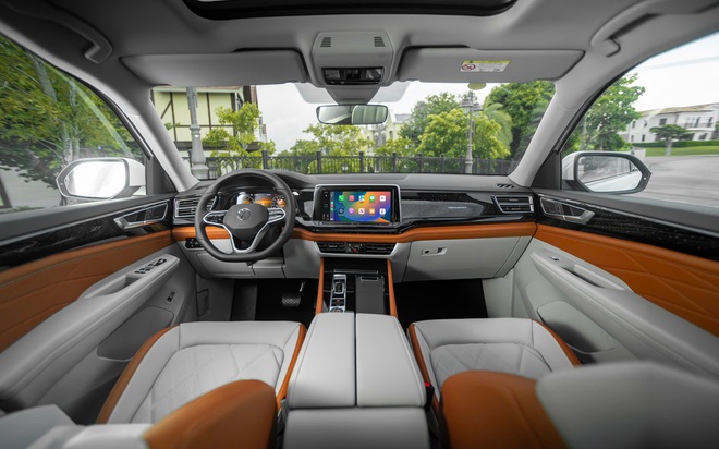 Mazda CX-90 rẻ hơn VW Teramont President 9 triệu đồng: Chọn xe Nhật nhiều 'option' hay xe Đức 'lai' Trung Quốc- Ảnh 6.