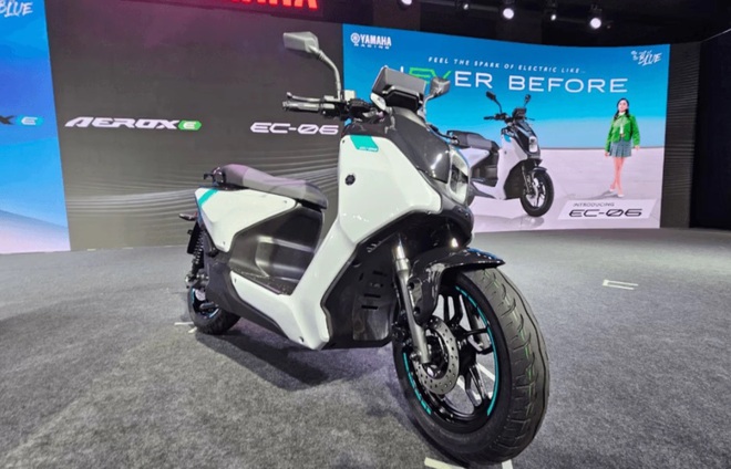 Yamaha EC-06 - Xe máy điện giá quy đổi hơn 47 triệu đồng, dáng thể thao, nếu về Việt Nam sẽ dễ ‘hot’ với tầm vận hành 169km/sạc- Ảnh 1. Yamaha EC-06 - Xe máy điện giá quy đổi hơn 47 triệu đồng, dáng thể thao, nếu về Việt Nam sẽ dễ ‘hot’ với tầm vận hành 169km/sạc- Ảnh 1.
