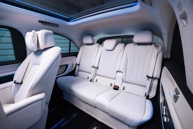 Mercedes-Benz VLE trình làng: Minivan điện đi hơn 700 km, nội thất màn hình 8K như máy bay riêng- Ảnh 5. Mercedes-Benz VLE trình làng: Minivan điện đi hơn 700 km, nội thất màn hình 8K như máy bay riêng- Ảnh 5.