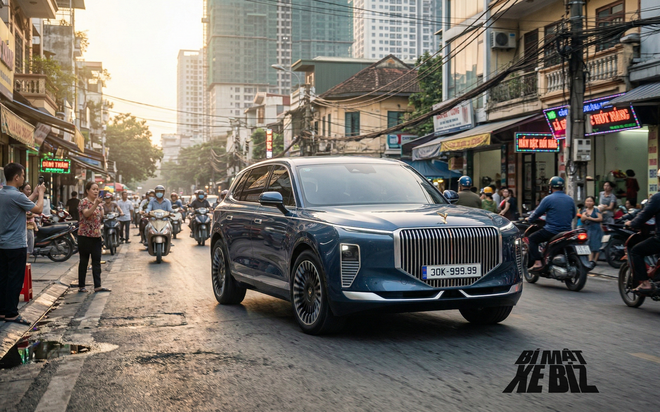Bộ đ&ocirc;i xe si&ecirc;u sang Lạc Hồng lăn b&aacute;nh tr&ecirc;n phố thế n&agrave;o, đứng cạnh Maybach ra sao - Bộ ảnh v&agrave; clip n&agrave;y sẽ gi&uacute;p bạn trả lời c&acirc;u hỏi đ&oacute;- Ảnh 1.