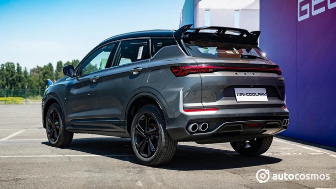 Geely Coolray facelift bất ngờ được bắt gặp ở Việt Nam: Thiết kế mới, m&agrave;n h&igrave;nh to như laptop, động cơ mạnh hơn- Ảnh 3.