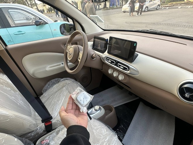 Wuling Macaron lộ thông số tại Việt Nam: Bản đắt nhất có 2 màn hình, phanh điện tử, nhiều công nghệ an toàn hơn, chạy 300km/sạc- Ảnh 5. Wuling Macaron lộ thông số tại Việt Nam: Bản đắt nhất có 2 màn hình, phanh điện tử, nhiều công nghệ an toàn hơn, chạy 300km/sạc- Ảnh 5.