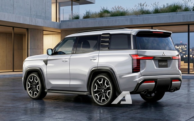 Xem trước Mitsubishi Pajero đời mới ra mắt năm nay: Lắp ở gần Việt Nam, chung gầm Triton, m&aacute;y hybrid, dễ cạnh tranh Land Cruiser Prado- Ảnh 3.