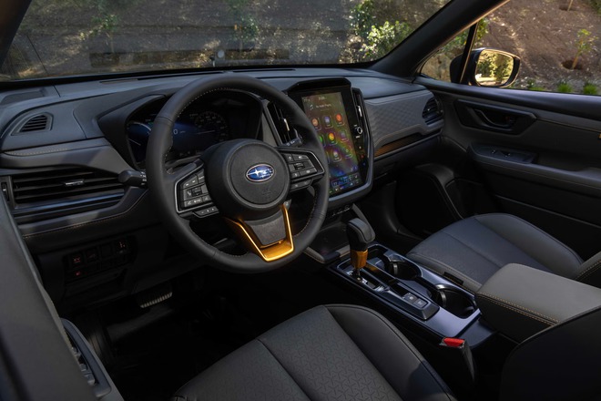 Subaru Forester Wilderness 2027 lần đầu c&oacute; bản hybrid: Khoảng s&aacute;ng gầm cực 'khủng', trang bị tận răng nhưng lại chậm đi v&igrave; một l&yacute; do- Ảnh 4.