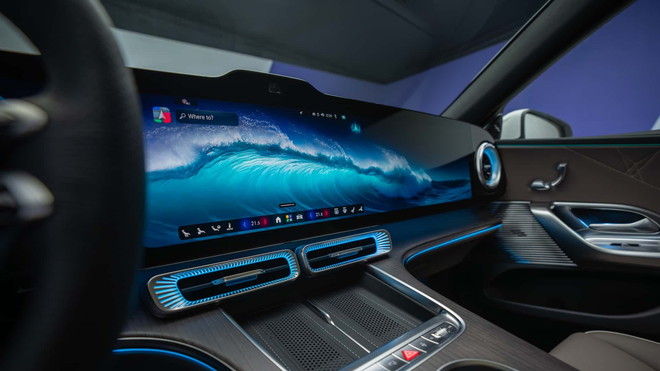 Mercedes C-Class thuần điện ra mắt: Sạc đầy đi hơn 760 km, c&oacute; đ&aacute;nh l&aacute;i b&aacute;nh sau như S-Class, muốn mua phải chờ đến năm sau- Ảnh 12.