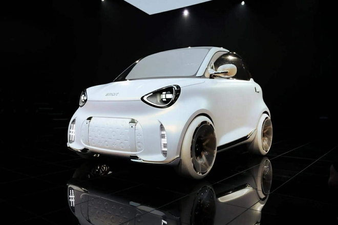 Smart Concept #2 t&aacute;i sinh huyền thoại Fortwo với diện mạo xe đ&ocirc; thị ho&agrave;n to&agrave;n mới- Ảnh 1.