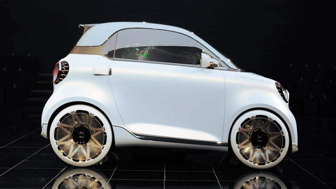Smart Concept #2 t&aacute;i sinh huyền thoại Fortwo với diện mạo xe đ&ocirc; thị ho&agrave;n to&agrave;n mới- Ảnh 2.