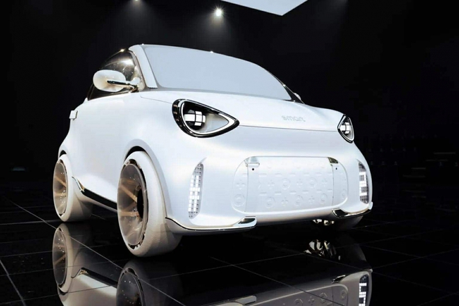 Smart Concept #2 t&aacute;i sinh huyền thoại Fortwo với diện mạo xe đ&ocirc; thị ho&agrave;n to&agrave;n mới- Ảnh 3.