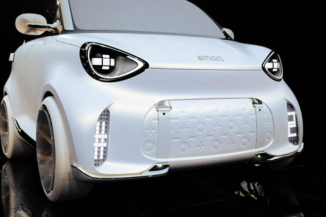 Smart Concept #2 t&aacute;i sinh huyền thoại Fortwo với diện mạo xe đ&ocirc; thị ho&agrave;n to&agrave;n mới- Ảnh 4.