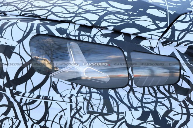 Mercedes-Benz C-Class mới lộ diện: Biểu tượng ng&ocirc;i sao xuất hiện tr&ecirc;n cả đ&egrave;n chiếu s&aacute;ng, c&oacute; thể trang bị AI b&ecirc;n trong xe- Ảnh 3.